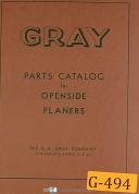 Gray-Gray Openside & Double Housing, Planers, Operator\'s Instructions Manual-Double Housing-Openside Housing-04